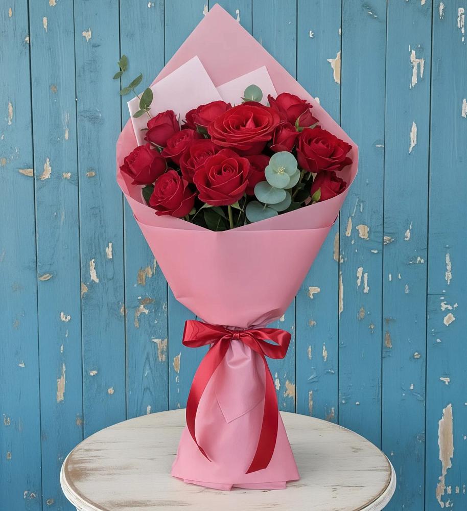 Букет цветов из: Розы в Дондуковском