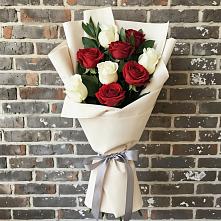Букет цветов из:  Розы в Дондуковском