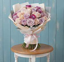 Букет цветов из:  Розы в Дондуковском