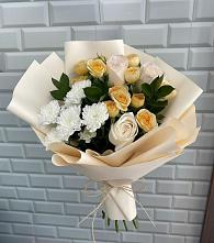 Букет цветов из:  Розы и Хризантемы #REPLACE_PRED# Дондуковском