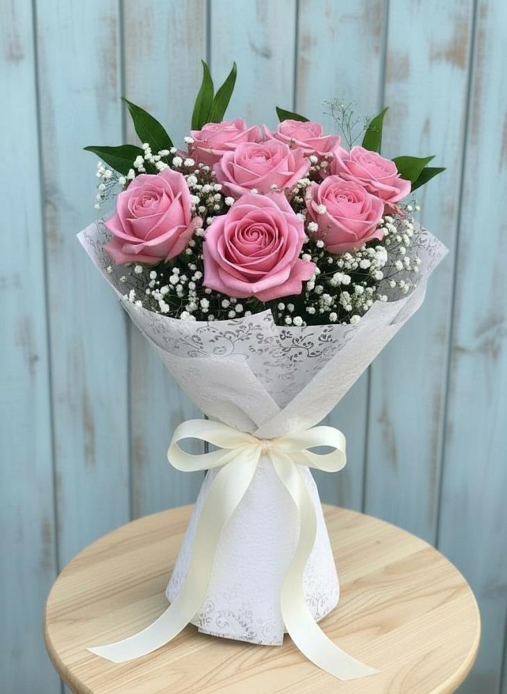 Букет цветов из: Розы в Дондуковском