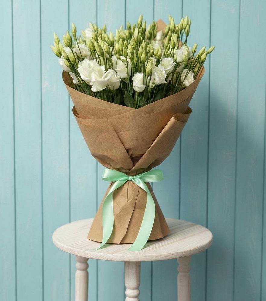 Букет цветов из: Лизиантусы в Дондуковском