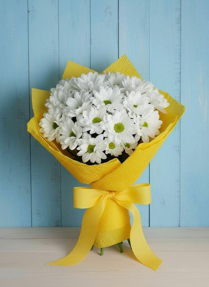 Букет цветов из: Хризантемы в Дондуковском