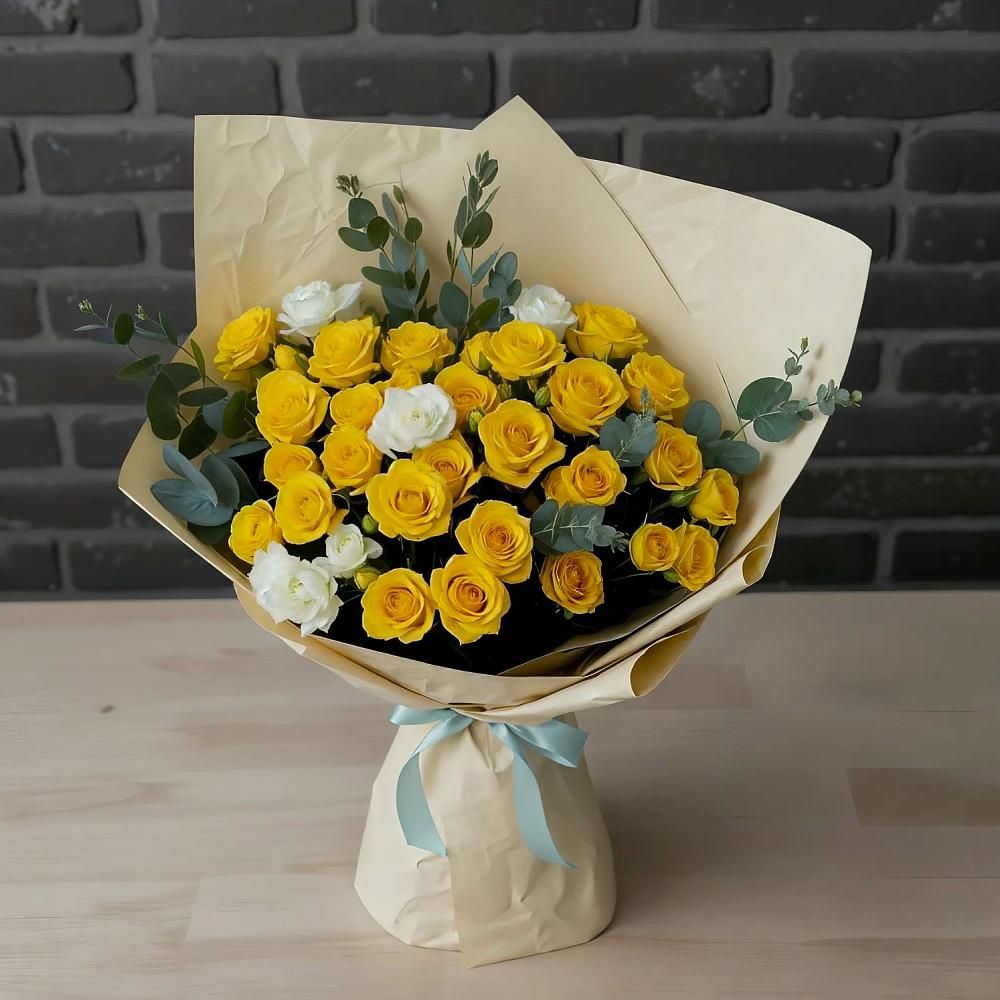 Букет цветов из: Розы в Дондуковском