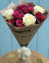 Букет цветов из:  Розы в Дондуковском