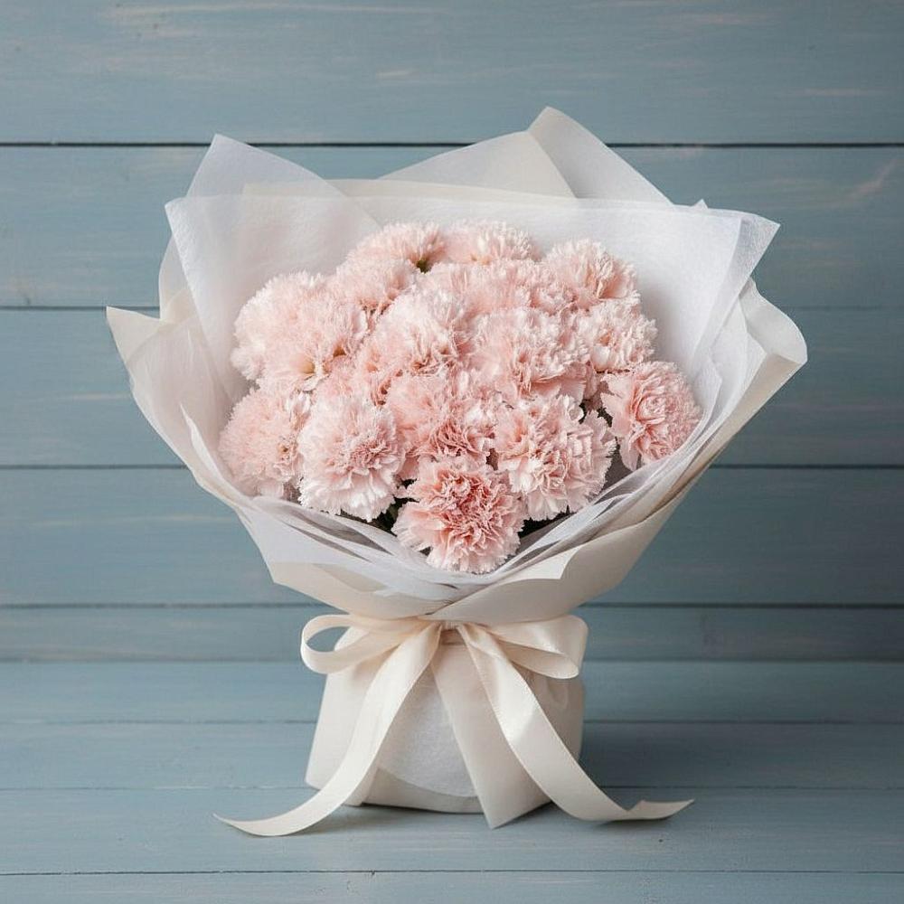 Букет цветов из: Гвоздики в Дондуковском