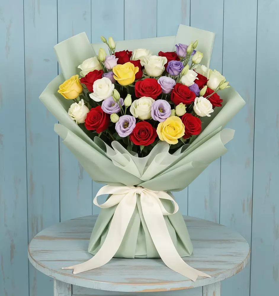 Букет цветов из: Розы в Дондуковском