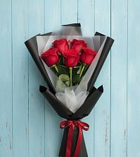 Букет цветов из:  Розы в Дондуковском