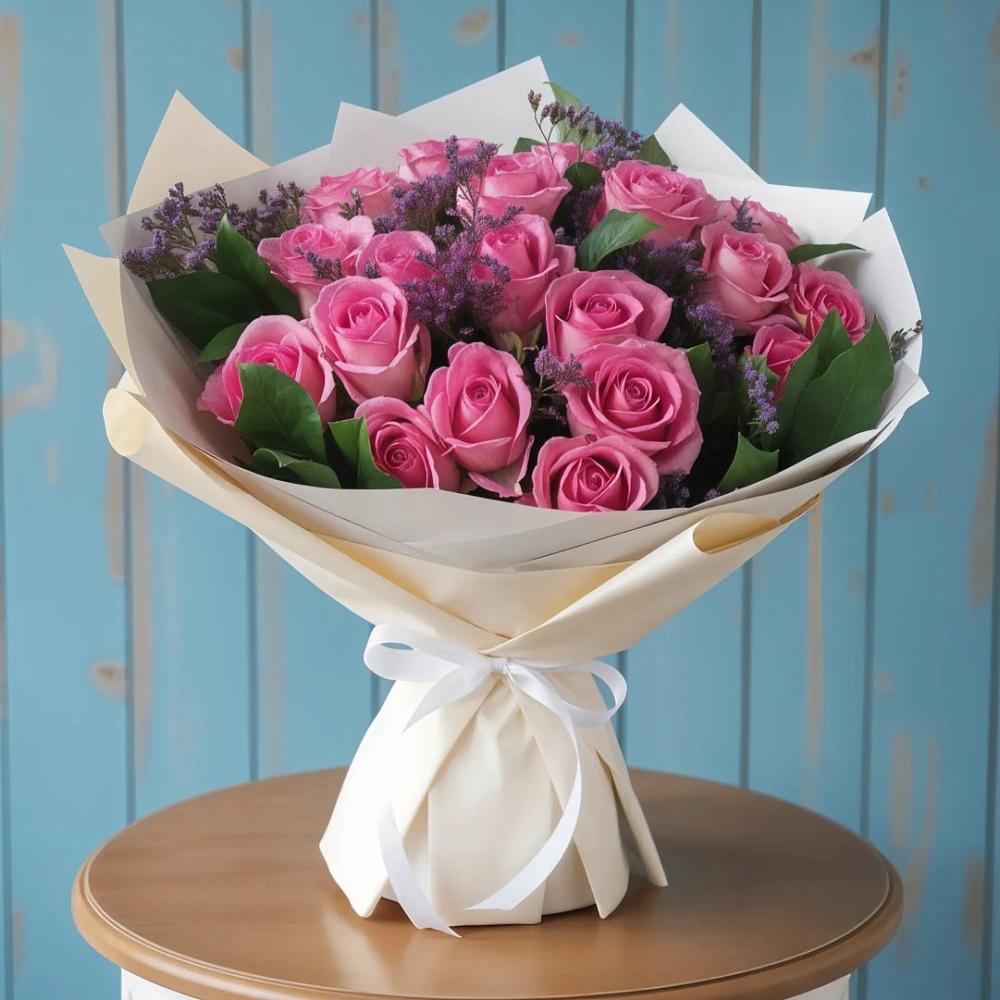 Букет цветов из: Розы в Дондуковском