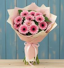 Букет цветов из:  Герберы в Дондуковском