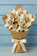 Букет цветов из:  Орхидеи и Розы в Дондуковском